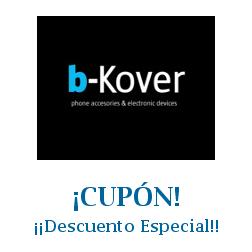 Logo de la tienda Bkover con cupones de descuento