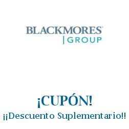 Logo de la tienda Blackmores con cupones de descuento