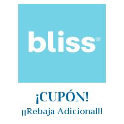 Logo de la tienda Bliss World con cupones de descuento