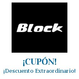 Logo de la tienda Block con cupones de descuento