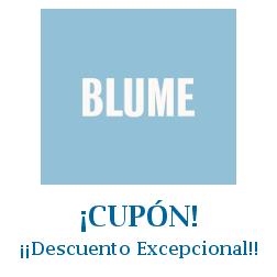 Logo de la tienda Blume con cupones de descuento