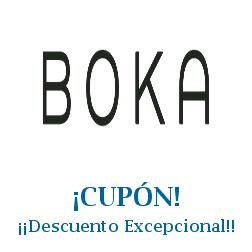 Logo de la tienda Boka con cupones de descuento