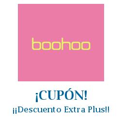 Logo de la tienda Boohoo con cupones de descuento