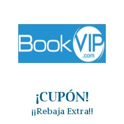 Logo de la tienda BookVIP con cupones de descuento