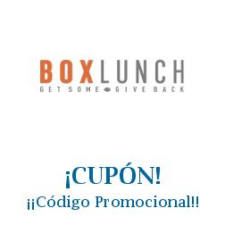 Logo de la tienda Box Lunch con cupones de descuento