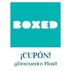 Logo de la tienda Boxed con cupones de descuento