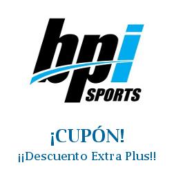 Logo de la tienda BPI Sports con cupones de descuento