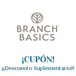 Logo de la tienda Branch Basics con cupones de descuento