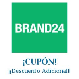 Logo de la tienda Brand24 con cupones de descuento