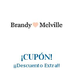 Logo de la tienda Brandy Melville con cupones de descuento