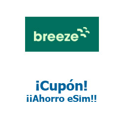 Logo de la tienda Breeze eSim con cupones de descuento