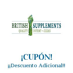 Logo de la tienda British Supplements con cupones de descuento