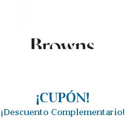 Logo de la tienda Browns Fashion con cupones de descuento
