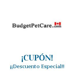 Logo de la tienda Budget Pet Care con cupones de descuento