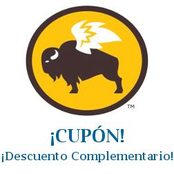 Logo de la tienda Buffalo Wild Wings con cupones de descuento