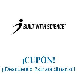 Logo de la tienda Built With Science con cupones de descuento