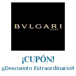 Logo de la tienda Bulgari con cupones de descuento
