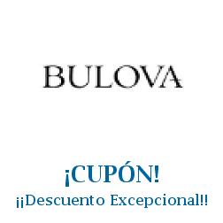 Logo de la tienda Bulova con cupones de descuento