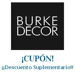 Logo de la tienda Burke Decor con cupones de descuento