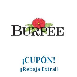 Logo de la tienda Burpee con cupones de descuento