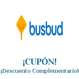 Logo de la tienda Busbud con cupones de descuento