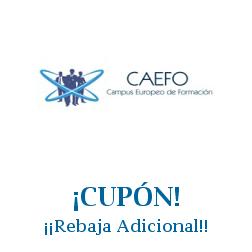 Logo de la tienda CAEFO con cupones de descuento