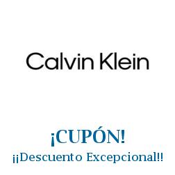 Logo de la tienda Calvin Klein con cupones de descuento