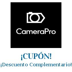 Logo de la tienda CameraPro con cupones de descuento