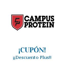 Logo de la tienda Campus Protein con cupones de descuento