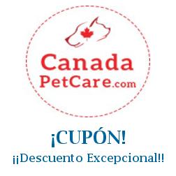 Logo de la tienda Canada Pet Care con cupones de descuento