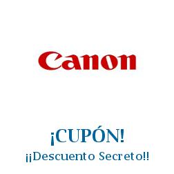 Logo de la tienda Canon con cupones de descuento