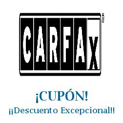 Logo de la tienda Carfax con cupones de descuento