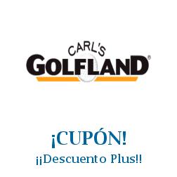 Logo de la tienda Carl's Golfland con cupones de descuento