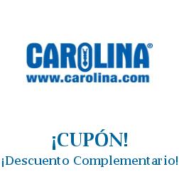 Logo de la tienda Carolina con cupones de descuento