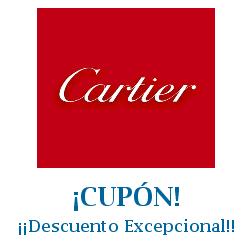 Logo de la tienda Cartier con cupones de descuento