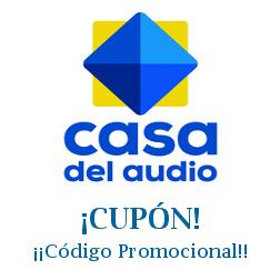 Logo de la tienda Casa del Audio con cupones de descuento