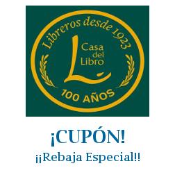 Logo de la tienda Casa del Libro con cupones de descuento