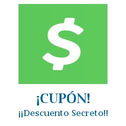 Logo de la tienda Cash App con cupones de descuento