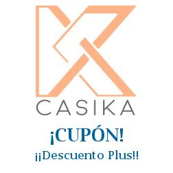 Logo de la tienda Casika con cupones de descuento