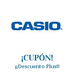 Logo de la tienda Casio con cupones de descuento