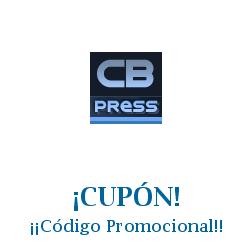 Logo de la tienda CB Press con cupones de descuento