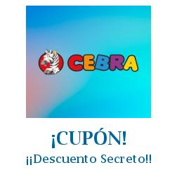 Logo de la tienda Cebra con cupones de descuento