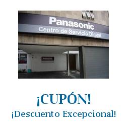 Logo de la tienda Central Panasonic con cupones de descuento