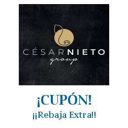 Logo de la tienda César Nieto con cupones de descuento
