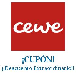 Logo de la tienda Cewe con cupones de descuento