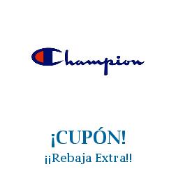 Logo de la tienda Champion con cupones de descuento