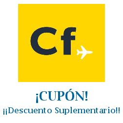 Logo de la tienda Cheap Flights con cupones de descuento