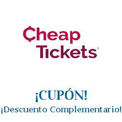 Logo de la tienda Cheap Tickets con cupones de descuento