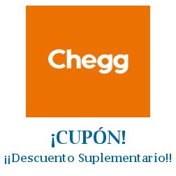 Logo de la tienda Chegg con cupones de descuento