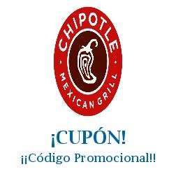 Logo de la tienda Chipotle con cupones de descuento